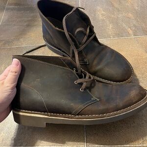 Men's Clark Brown Leather shoes